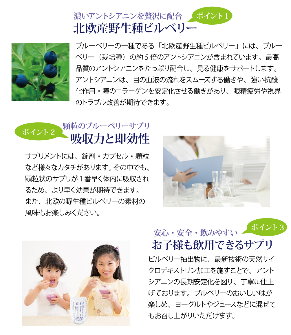 新ワイルドブルーベリー100おすすめポイント