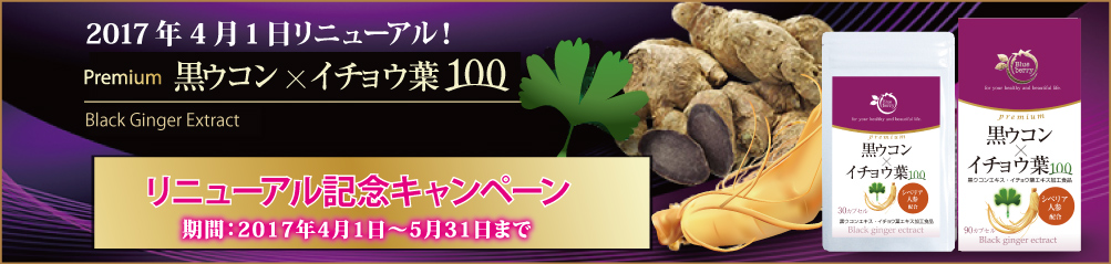 黒ウコン×イチョウ葉100